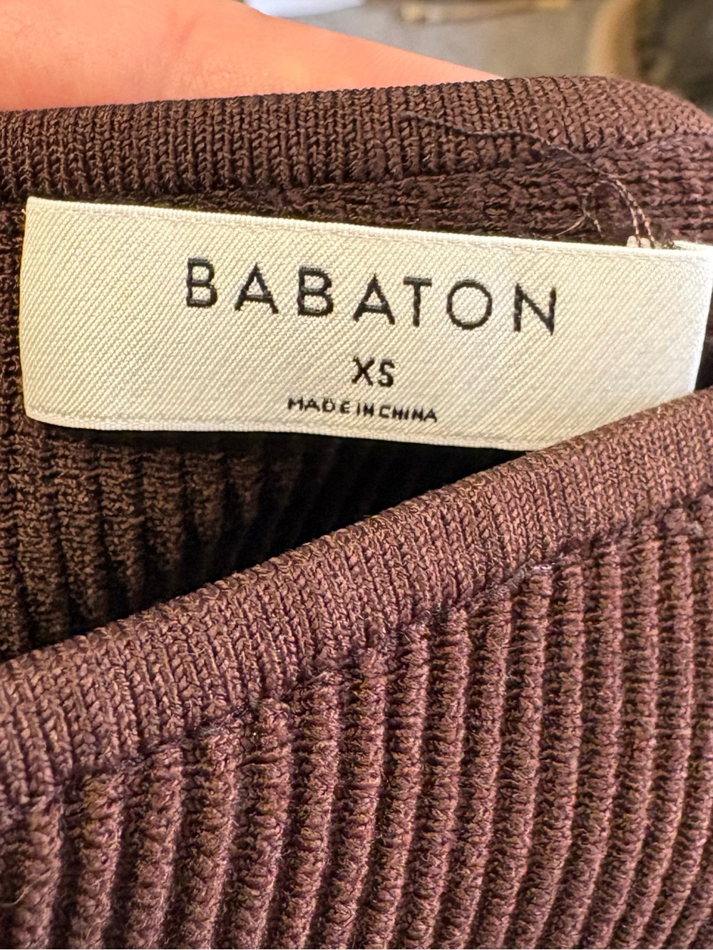 Babaton One-Shoulder Ribbed Bodycon Mini Dress - Picture 12 of 15